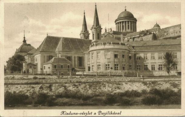 Kisduna-részlet  Bazilikával ( www.esztergom-anno.hu )