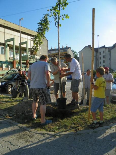 2011-06-21 Gerilla-faültetés a Bástya-parkolóban