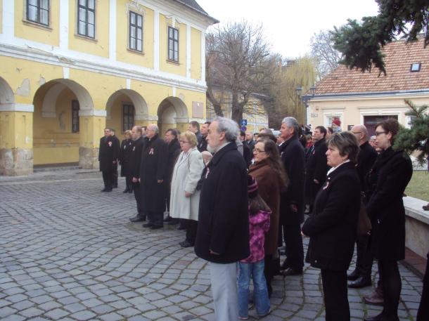 Rövid idő elteltével a lakosság is szép számban képviseltette magát