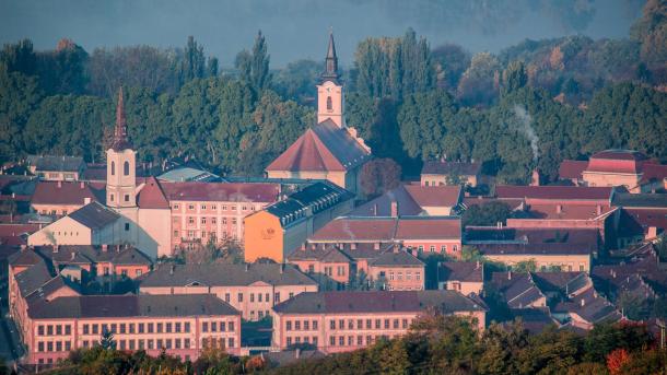 Festői városrészlet